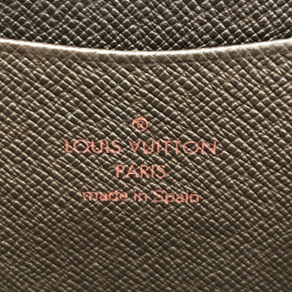 Louis Vuitton Brown and Black Checkered Wallet - Picture 9 of 10
